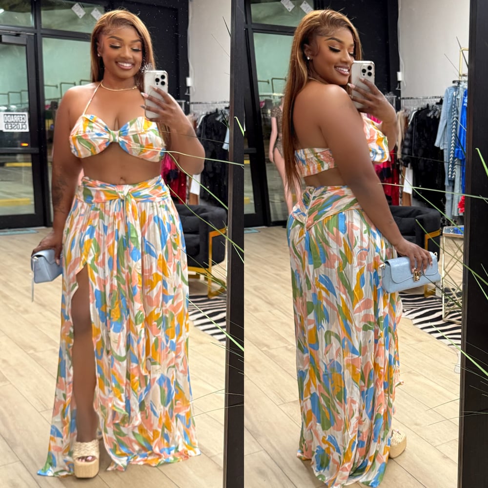 Image of TAHITI SKIRT SET