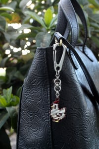 Image 1 of Stardew Valley Chicken Keychain