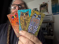 Tiny Free Verse Owls / 3-Piece Micro Art Set & Zine Series, Vol. 2 / #31 of 65