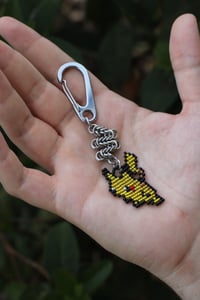 Image 4 of Pikachu Pokémon Keychain  