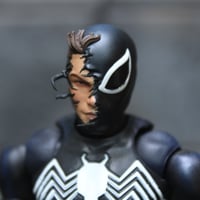 Image 3 of Symbiote Spidey Half Unmasked