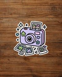 Image 1 of Die-cut sticker Camera