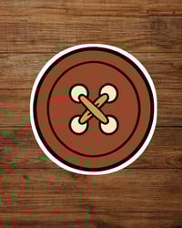 Image 1 of Die-cut stickers Button