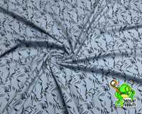 Image 2 of OFFERTA 3 METRI TESSUTO JERSEY HORSES