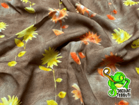 Image 2 of OFFERTA 3 METRI TESSUTO VISCOSA FLOWERS