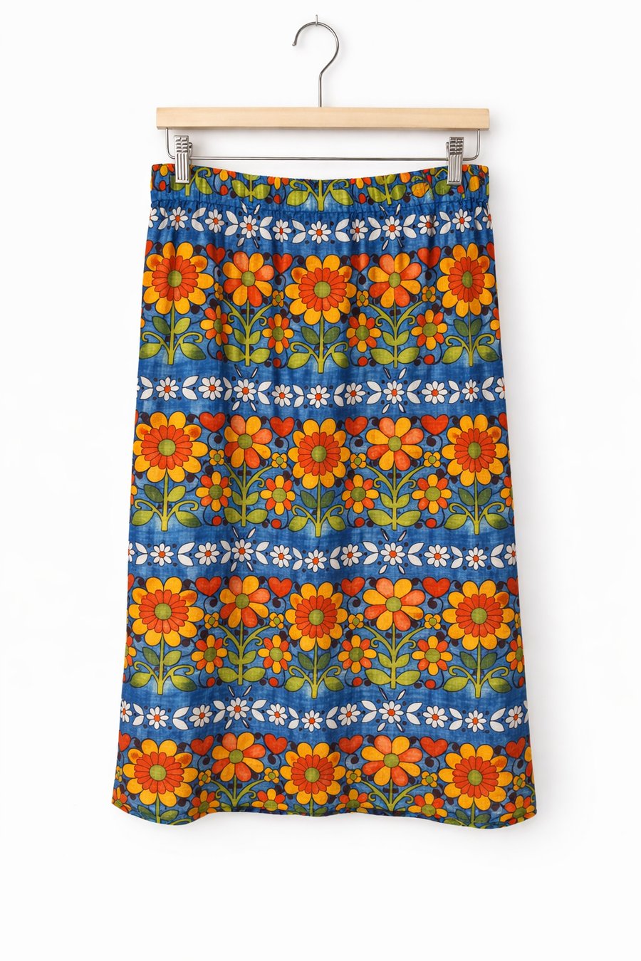 Image of 2-Falda Flores multicolor