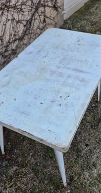 Image 4 of Table Tolix pieds compas, modèle 110