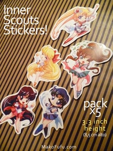 Image of Sailor Moon Chibi Stickers