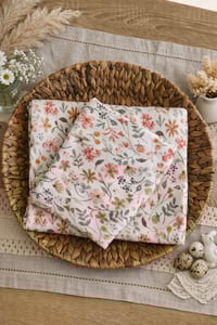 fond + wrap fleur de printemps