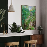 Image 5 of ‘A path for two’ - 95x125cm FRAMED