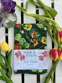 Image 2 of Nasturtium Tea Towel