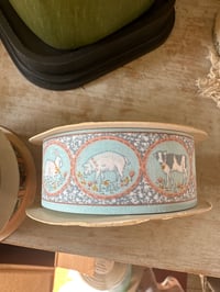 Image 1 of Ruban ancien animaux de la ferme 