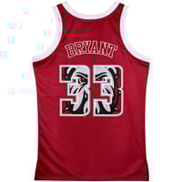 Image 3 of KOBE BRYANT LOWER MERION BASKETBALL JERSEY (MAROON)