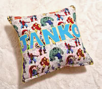 Image 2 of Superhero Marvel Personlised Cushion