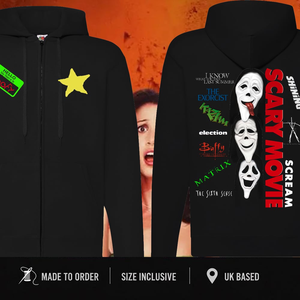 scary movie Zip hoodie 