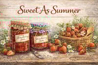 Image 2 of Sweet As Summer 11x8in Tempered Glass Cutting Board