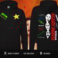 Image 1 of scary movie Over hoodie 