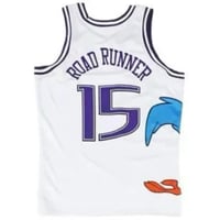 Image 2 of SACRAMENTO ROAD RUNNER BASKETBALL JERSEY (WHITE)