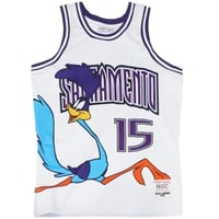 Image 1 of SACRAMENTO ROAD RUNNER BASKETBALL JERSEY (WHITE)