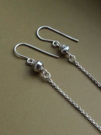 Image 3 of dangly seed earrings