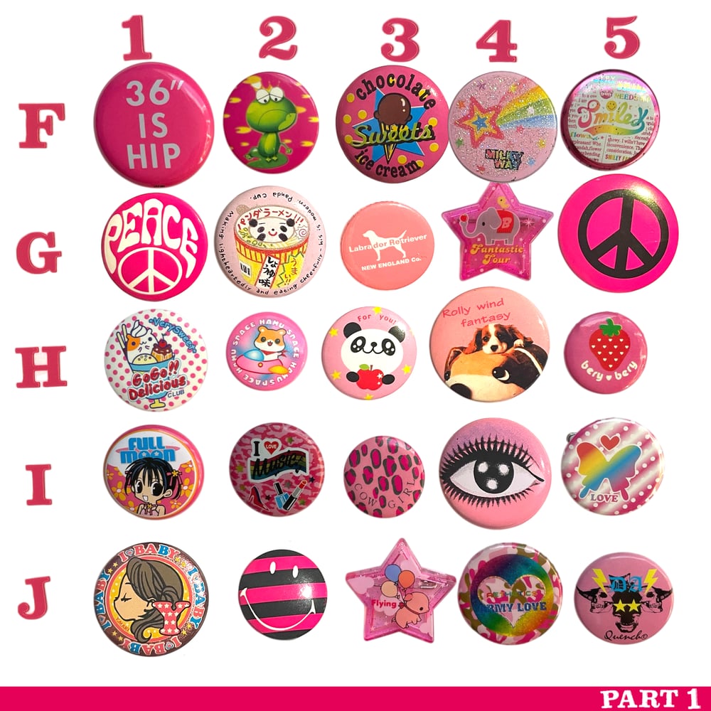 90's girly pins [PART 1]