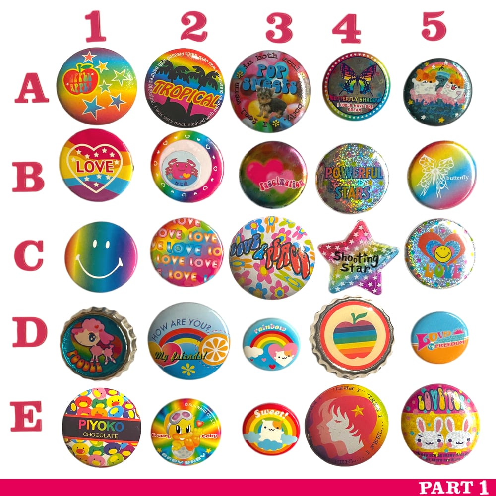 90's girly pins [PART 1]