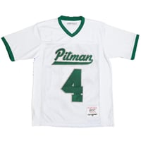 Image 1 of COLLIN KAEPERNICK PITMAN HIGH SCHOOL FOOTBALL JERSEY (WHITE)
