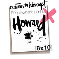 Image 1 of DIY hand/paw print kit 8x10