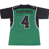 Image 2 of COLIN KAEPERNICK HIGH SCHOOL FOOTBALL JERSEY (GREEN)