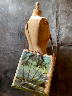 Image of one of a kind painting bag - thailand