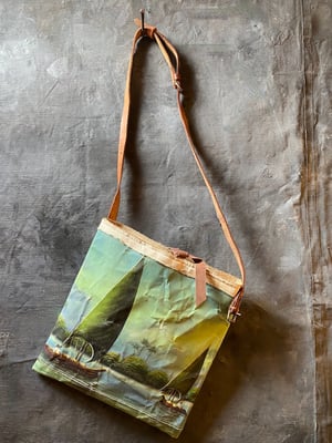Image of one of a kind painting bag - thailand
