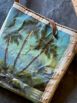Image of one of a kind painting bag - thailand