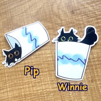 Image 2 of Jazz Solo Cat Stickers
