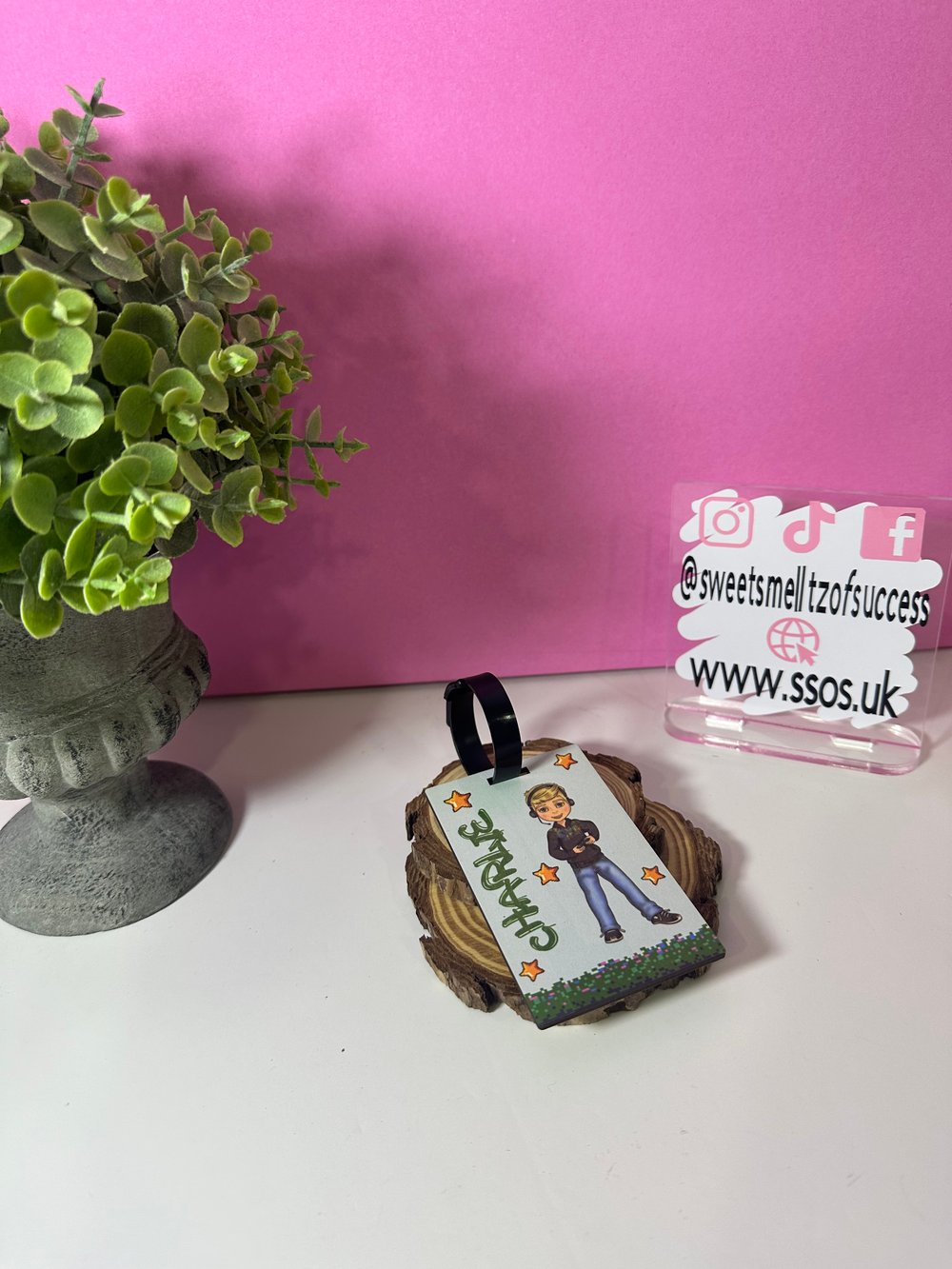 Image of 'Gamer Boy' Luggage Tag