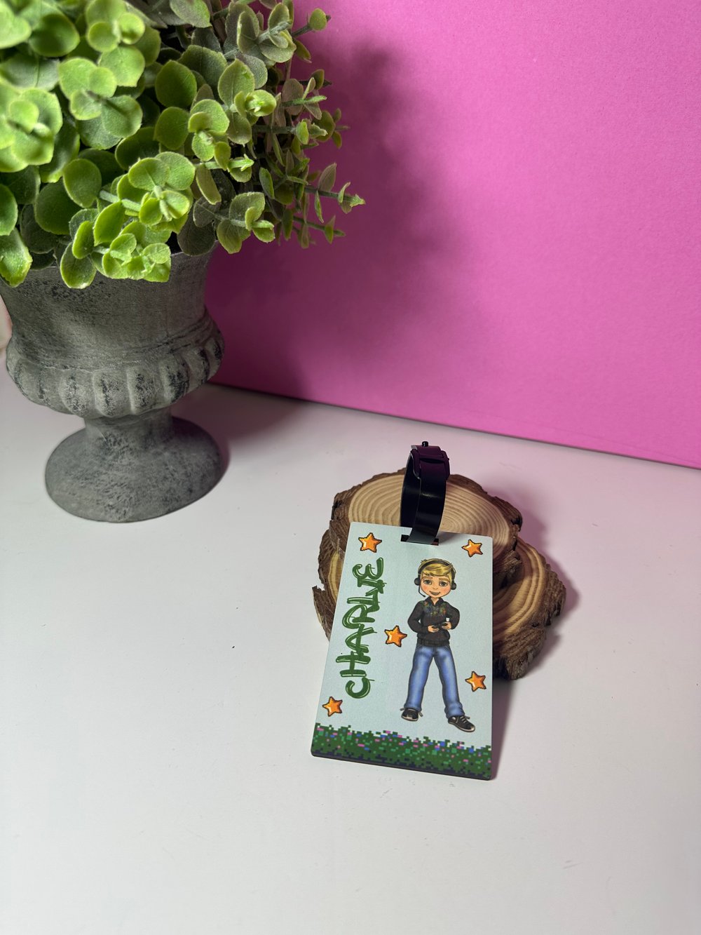 Image of 'Gamer Boy' Luggage Tag