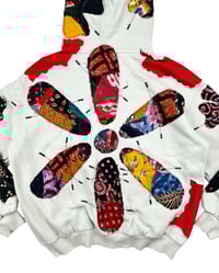 Image 11 of 1 of 1 Batik Peace Patch Riot ZipHoodie Size M