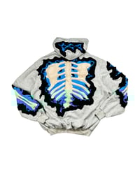 Image 3 of 1 of 1 3D Puff Bones Cracky Hoodie Size 2XL / XL
