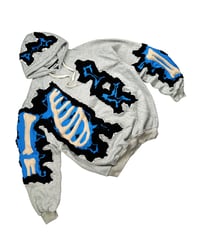 Image 4 of 1 of 1 3D Puff Bones Cracky Hoodie Size 2XL / XL