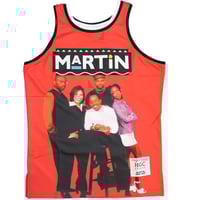 Image 1 of MARTIN CAST BASKETBALL JERSEY (RED)