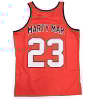 Image 2 of MARTIN CAST BASKETBALL JERSEY (RED)