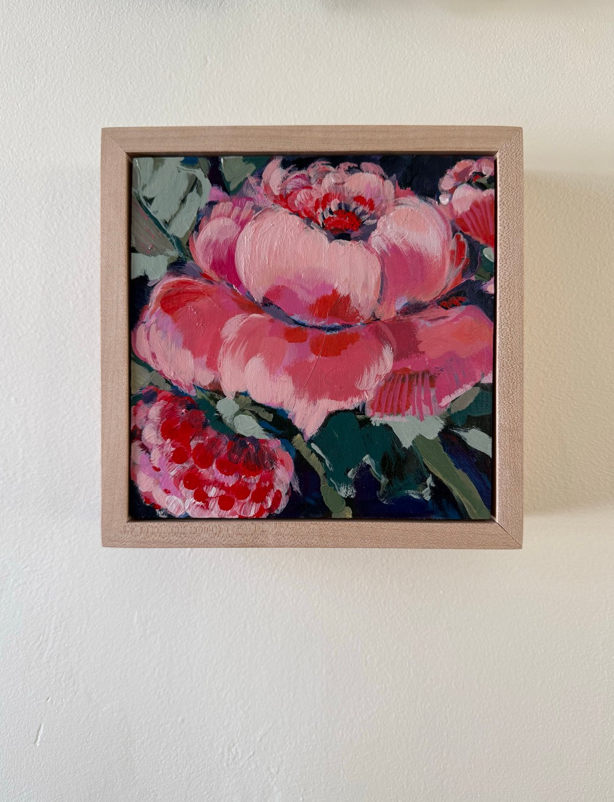 Image of Pain Is Part Of Growing Original Painting