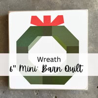 Image 1 of 6" Mini - WREATH - Winter Season