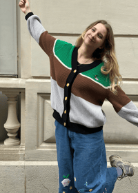 Image 3 of MALLARD DUCK CARDIGAN  (PRE-ORDER)