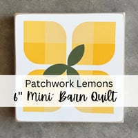 Image 1 of 6" Mini - PATCHWORK LEMON - Summer Season