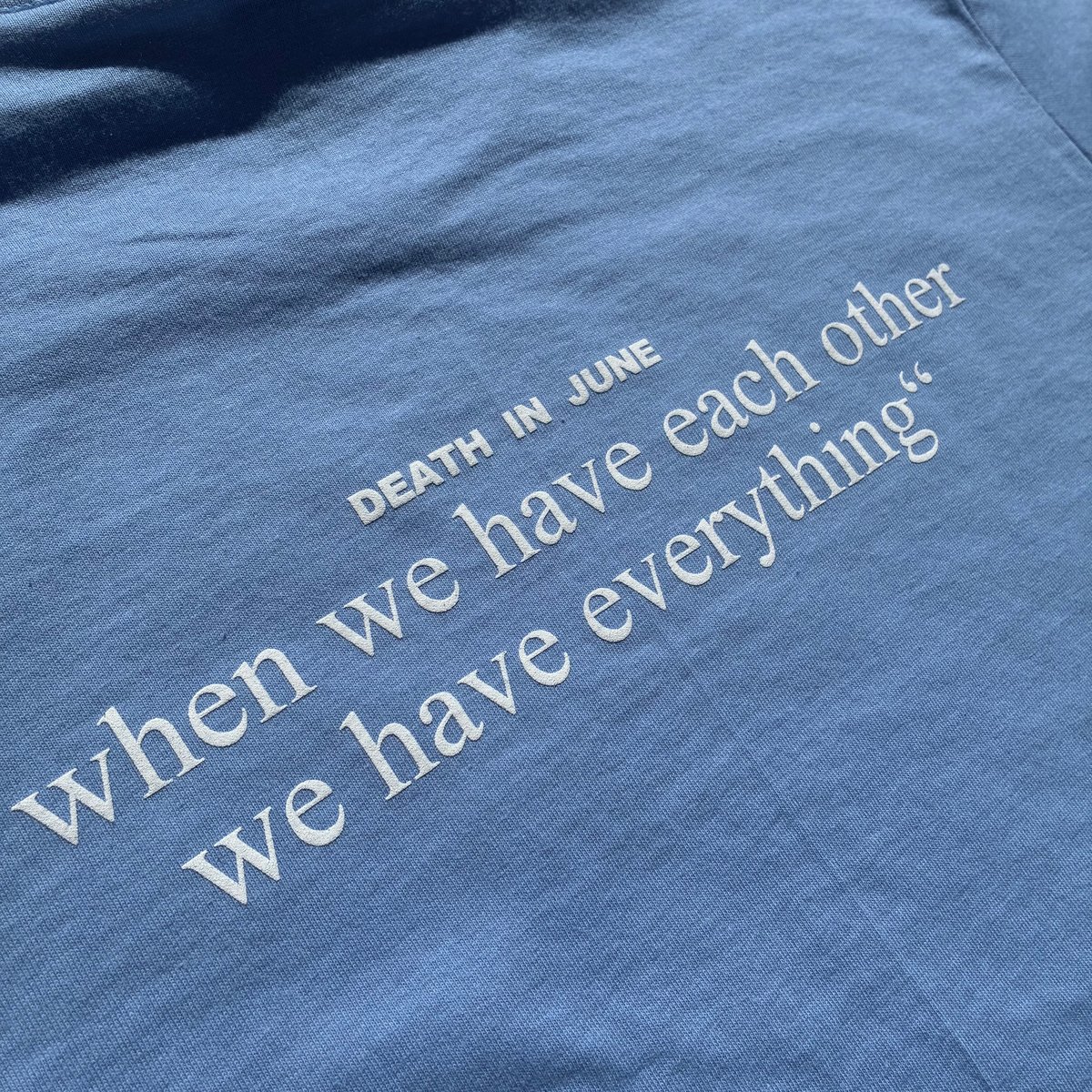 Image of WHEN WE HAVE EACH OTHER (BLUE)