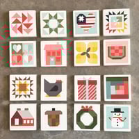 Image 4 of WATERMELON  - Summer Season - 11" Wood Barn Quilt