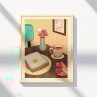 Image 2 of Morning toast — Print 30x40 cm / 50x70 cm