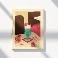 Image 2 of Melon Float — Print 30x40 cm / 50x70 cm