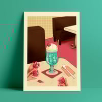 Image 1 of Melon Float — Print 30x40 cm / 50x70 cm