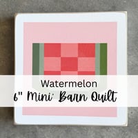 Image 1 of 6" Mini - WATERMELON - Summer Season